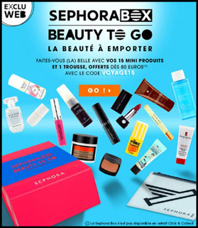 blog beauté sephora box juillet 2015 beauty to go voyage